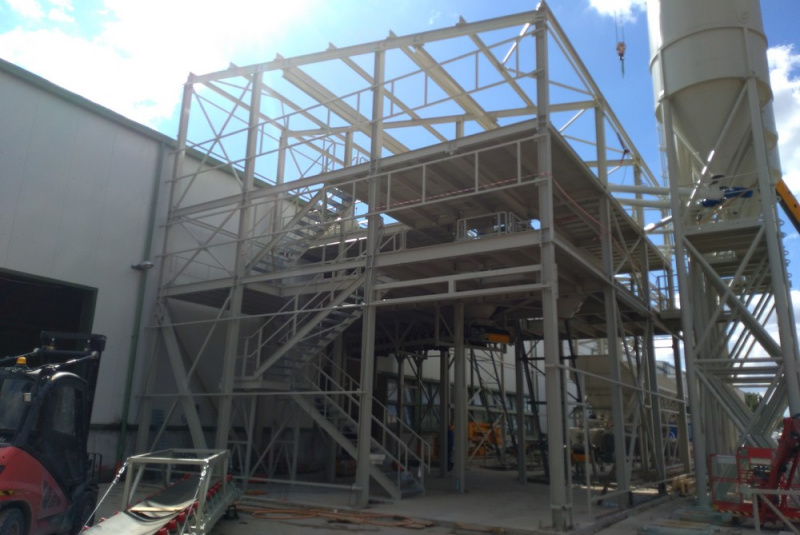  Projektovanie, výroba a montáž technologických zariadení / Betonáreň ÓCSA - foto