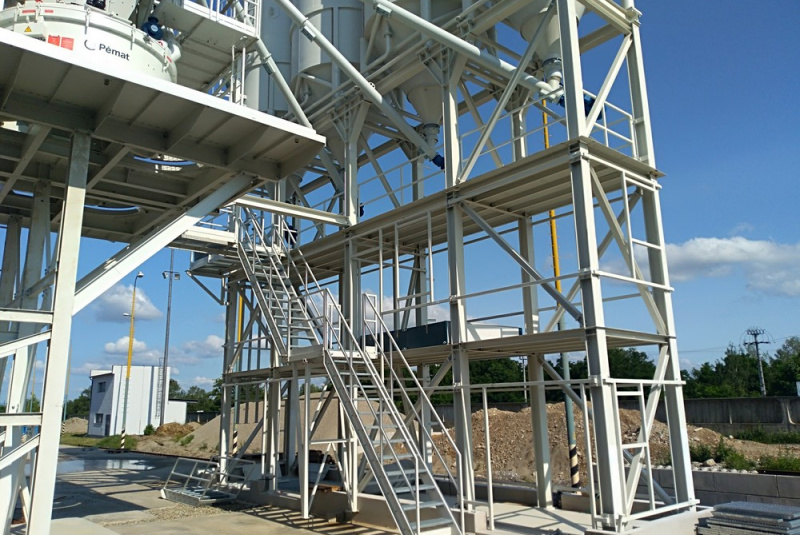  Projektovanie, výroba a montáž technologických zariadení / Betonáreň ČAŇA - foto
