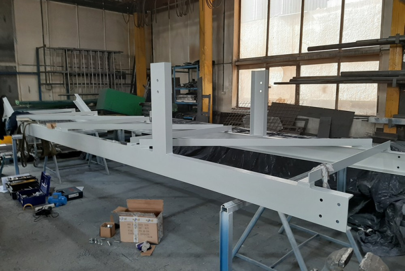  Projektovanie, výroba a montáž technologických zariadení / Kôš kameniva - foto
