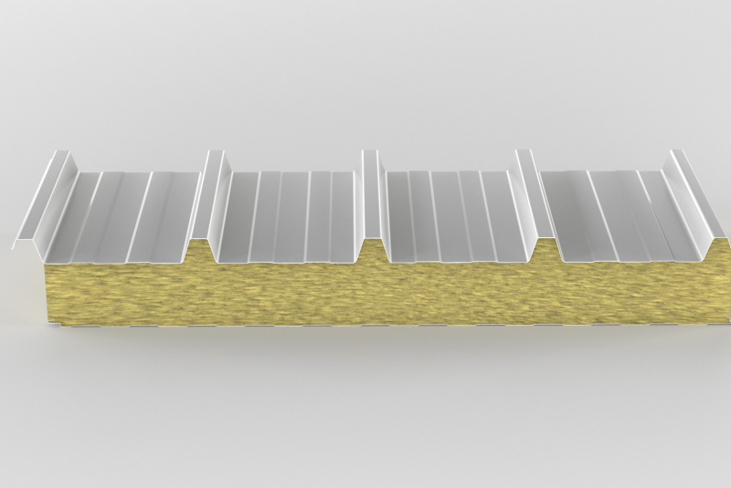  Strešné panely - 5-trapézové / ISOAC5 MW - Strešné sendvičové panely - video
