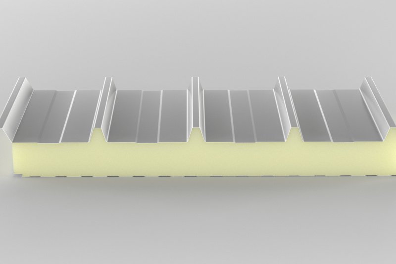  Strešné panely - 5-trapézové / ISOAC5 LS - Strešné sendvičové panely - video