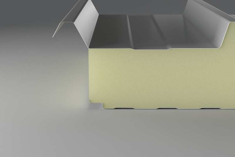 Strešné panely - 5-trapézové / ISOAC5 LS - Strešné sendvičové panely - video  Strešné panely - 5-trapézové / ISOAC5 LS - Strešné sendvičové panely - video