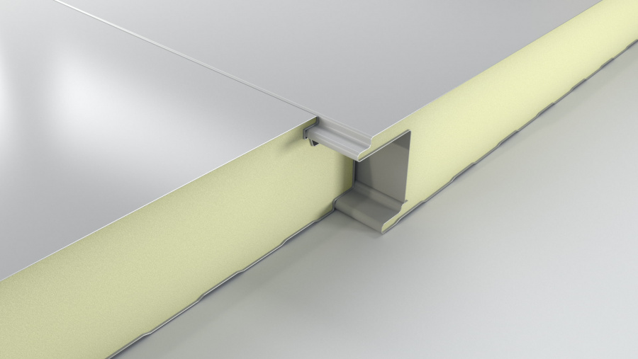 Stenové panely - s krytým spojom / ISOPERa LS - Stenové sendvičové panely - foto Stenové panely - s krytým spojom / ISOPERa LS - Stenové sendvičové panely - foto