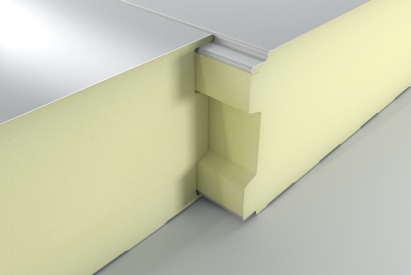 Strešné panely - s viditeľným spojom / ISOFRIG LS - Nástenné panely pre chladiarenské miestnosti - video Strešné panely - s viditeľným spojom / ISOFRIG LS - Nástenné panely pre chladiarenské miestnosti - video