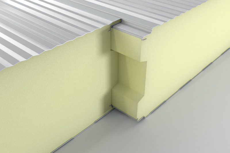 Strešné panely - s viditeľným spojom / ISOFRIG LS - Nástenné panely pre chladiarenské miestnosti - video Strešné panely - s viditeľným spojom / ISOFRIG LS - Nástenné panely pre chladiarenské miestnosti - video