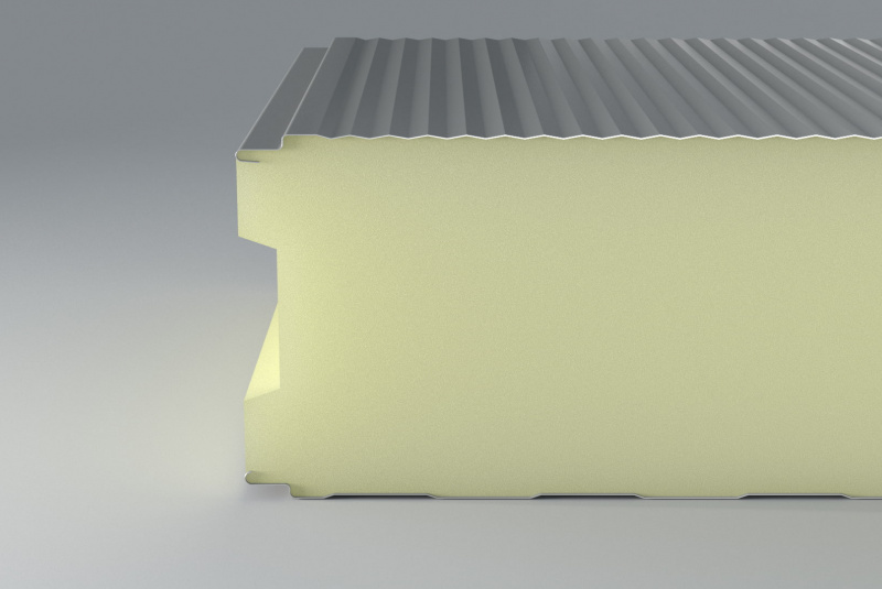 Strešné panely - s viditeľným spojom / ISOFRIG LS - Nástenné panely pre chladiarenské miestnosti - video Strešné panely - s viditeľným spojom / ISOFRIG LS - Nástenné panely pre chladiarenské miestnosti - video