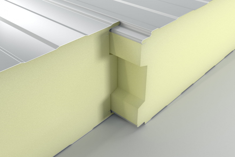 Strešné panely - s viditeľným spojom / ISOFRIG LS - Nástenné panely pre chladiarenské miestnosti - video Strešné panely - s viditeľným spojom / ISOFRIG LS - Nástenné panely pre chladiarenské miestnosti - video