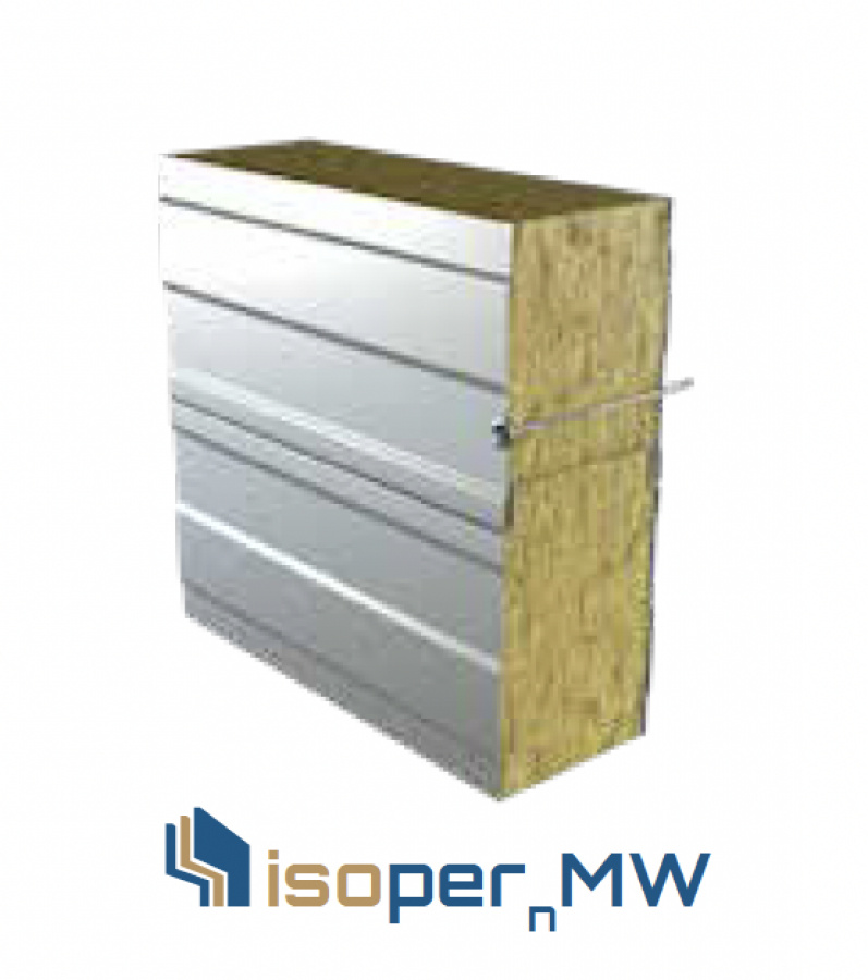 Strešné panely - s viditeľným spojom / IsoperN MW - Stenové sendvičové panely - foto Strešné panely - s viditeľným spojom / IsoperN MW - Stenové sendvičové panely - foto