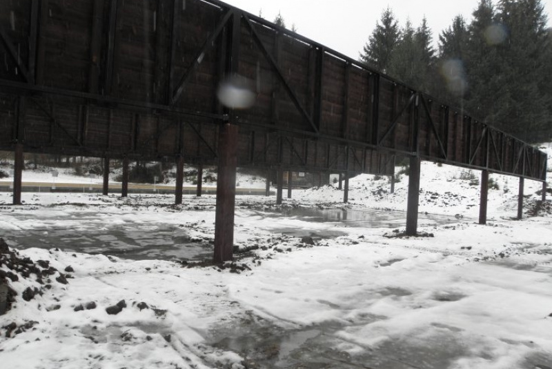 Zákazková výroba oceľových konštrukcii / Oceľová konštrukcia – Biatlonová Strelnica – Králiky - foto