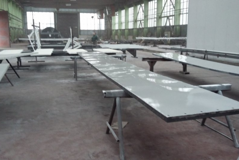  Projektovanie, výroba a montáž technologických zariadení / Výroba zásobníka kameniva 2 - TRANSUNIT - foto