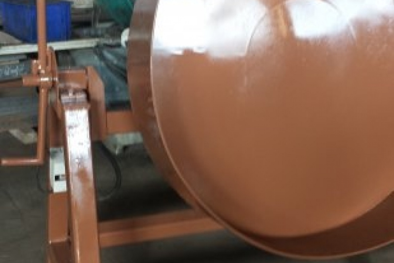  Projektovanie, výroba a montáž technologických zariadení / Výroba zbalovacieho bubna - ECOGLOBAL Moldava n Bodvou - foto