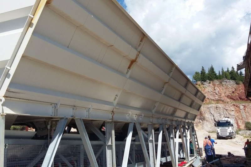  Projektovanie, výroba a montáž technologických zariadení / Rozšírenie betonárky Červená Skala - foto