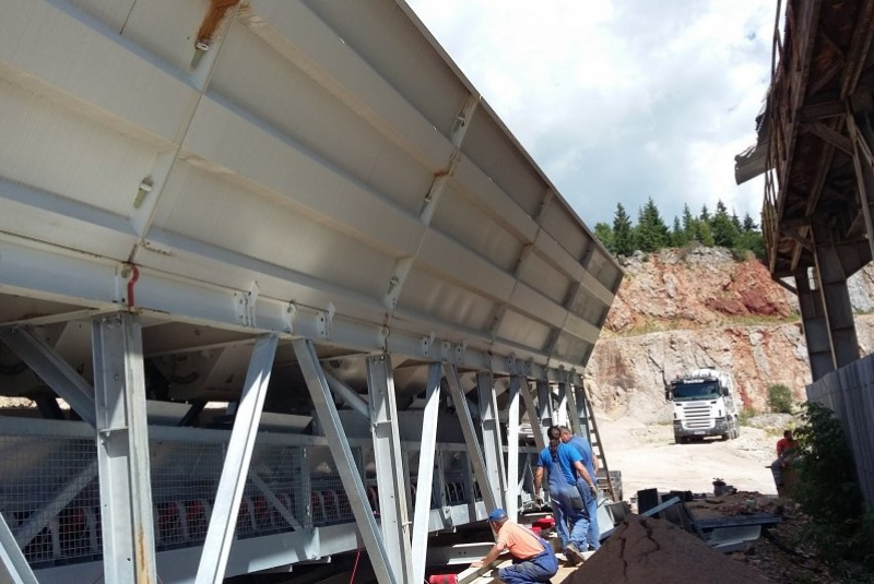  Projektovanie, výroba a montáž technologických zariadení / Rozšírenie betonárky Červená Skala - foto