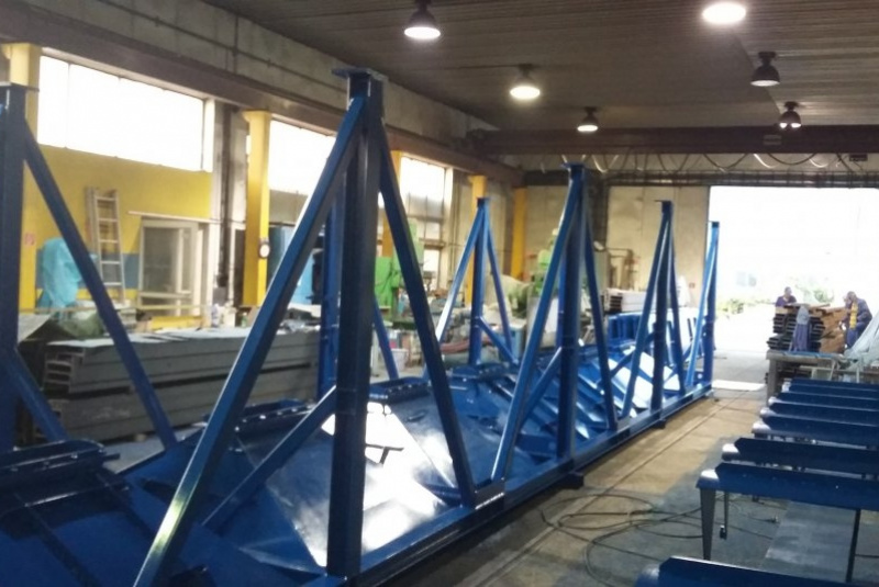  Projektovanie, výroba a montáž technologických zariadení / Zásobník štvor komorový - foto