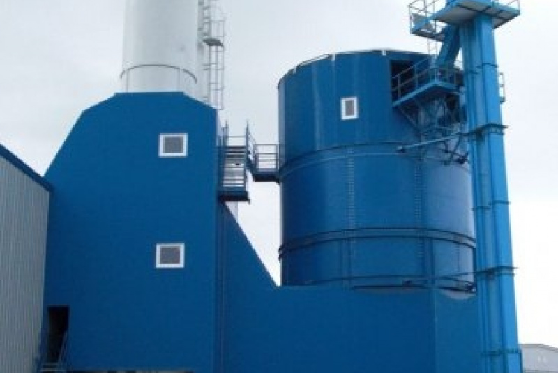  Opláštenie budov / Výroba oceľovej konštrukcie a opláštenie betonárky - Senec - foto