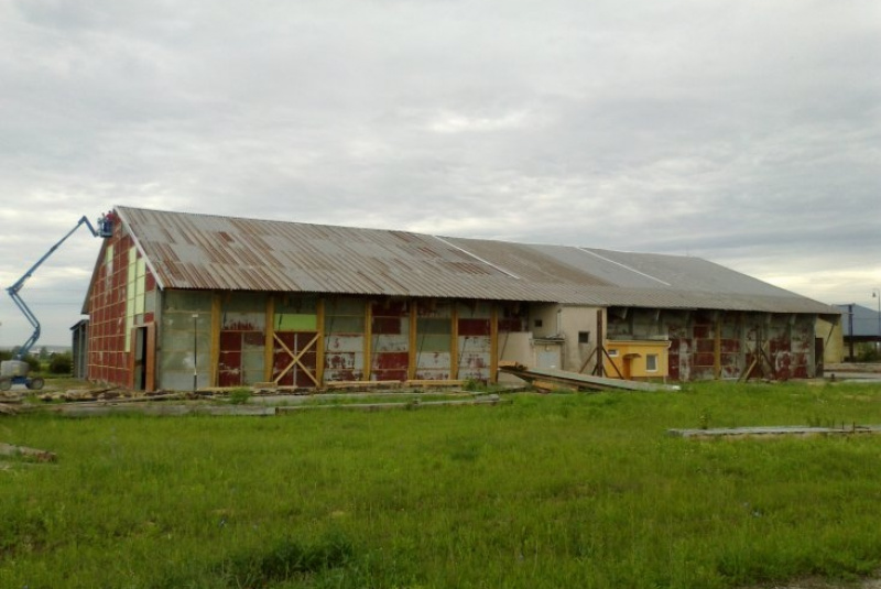  Opláštenie budov / Rekonštrukcia skladu umelých hnojív - Tajba Moldava nad Bodvou - foto