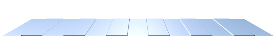 Strešné panely - s viditeľným spojom / Stenový sendvičový panel PIR Standard - foto