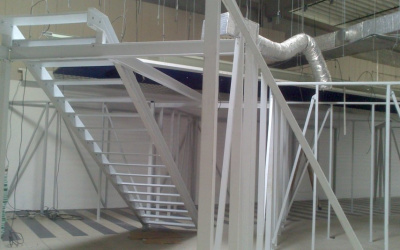 Oceľová konštrukcia – Telocvičňa NEONKA Košice