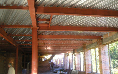 Rekonštrukcia hotela Šomka v Drienici.