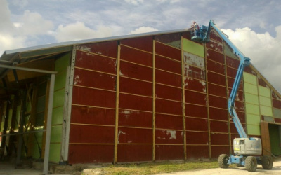 Rekonštrukcia skladu umelých hnojív - Tajba Moldava nad Bodvou