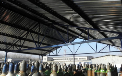 Sklad plynov – Košice