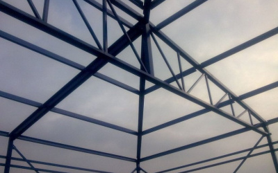 Výroba a montáž oceľovej konštrukcie – Mraziareň Važec